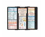 WhiteCoat Clipboard® Trifold - Blackout Medical Edition